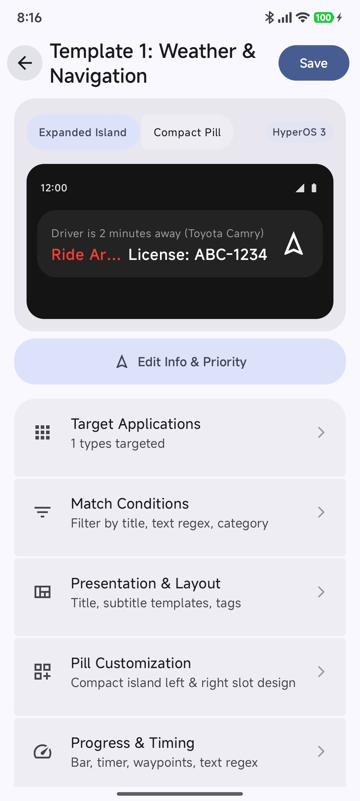 Designs Manager with Active Template Design