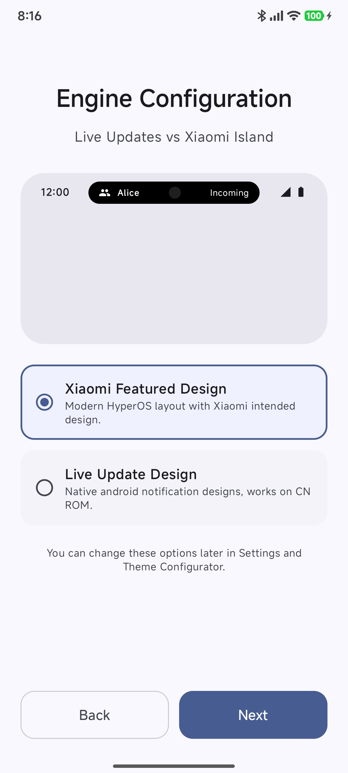 Xiaomi Featured Design Engine