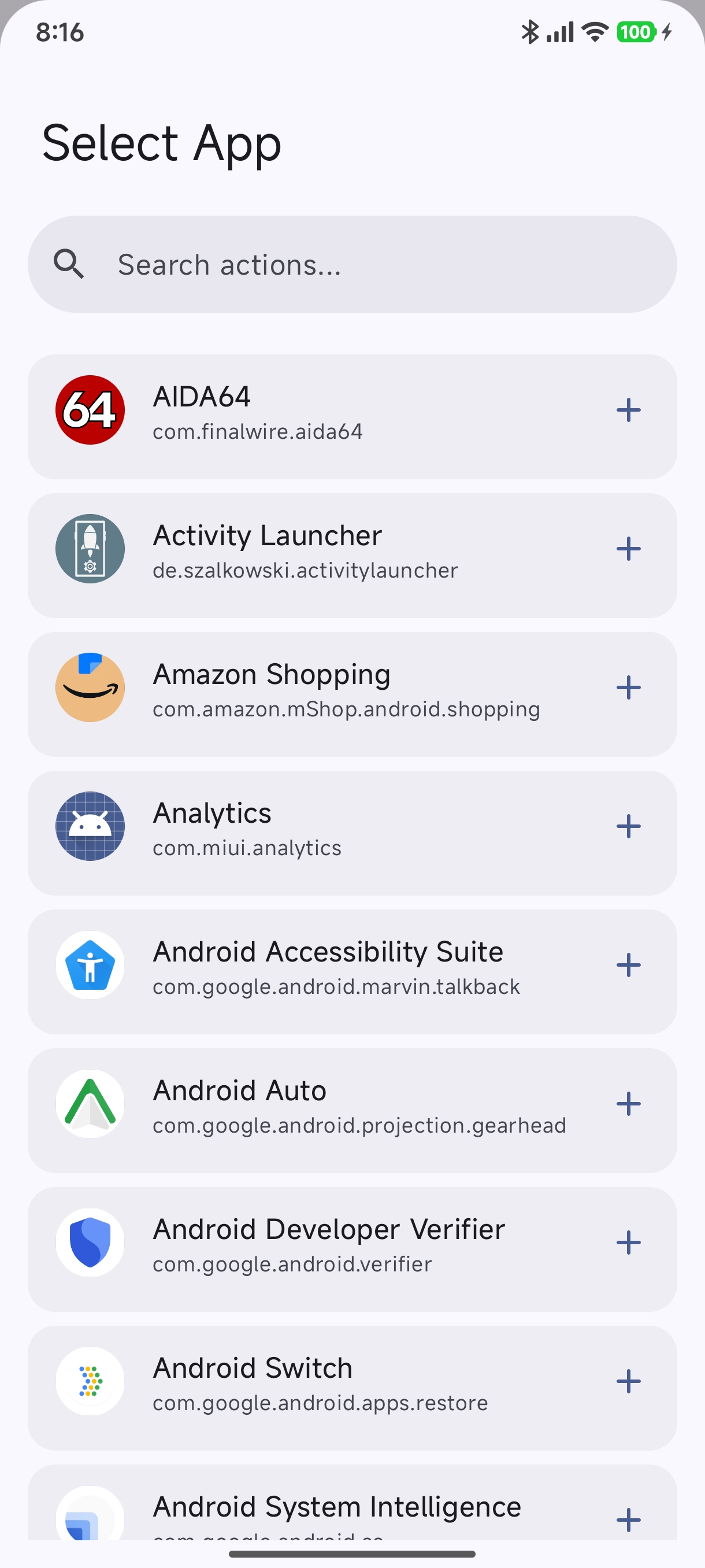Select Target App for Styling